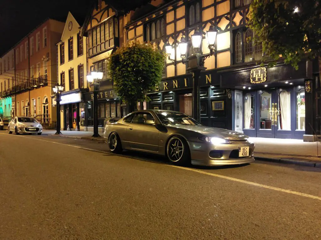 Modified Nissan S15 night Photography